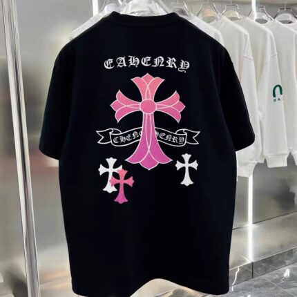 KxinCaiT Chrome Hearts Colorful T-shirt